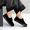 Дизайнерські чорні туфлі у стилі barefoot натуральна замша колір на вибір, фото 2
