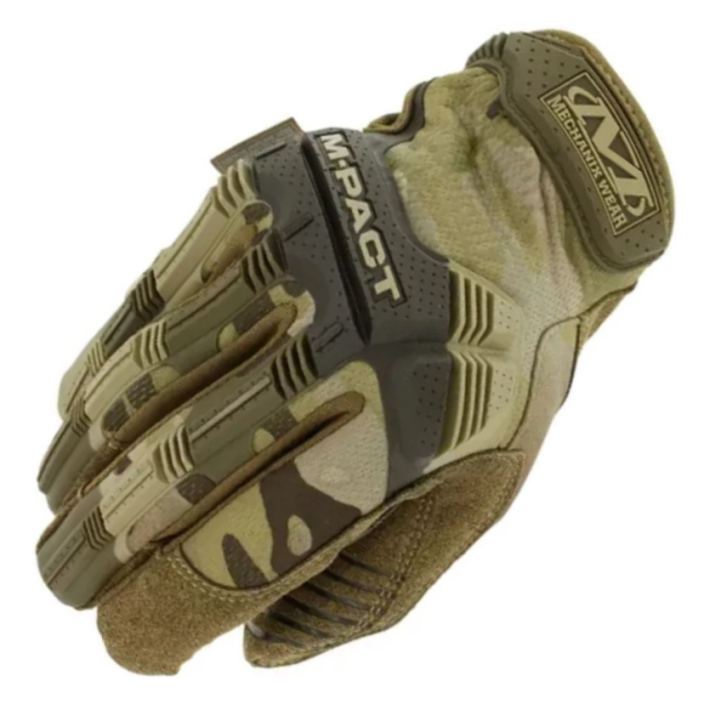 Рукавички Mechanix M-Pact (р.XXL), мультикам, тактичні, демісезонні, фото 1