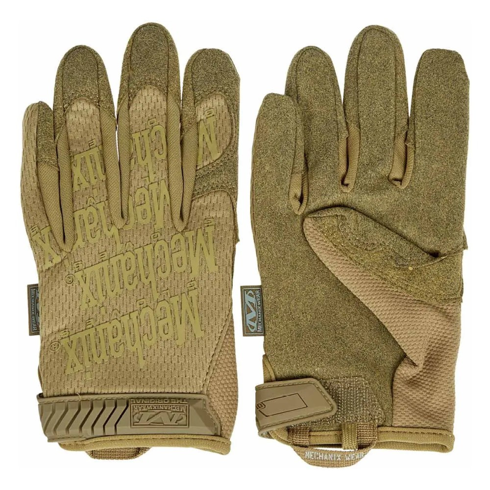 Рукавички Mechanix Original (р.S), койот, тактичні, демісезонні, унісекс, фото 1