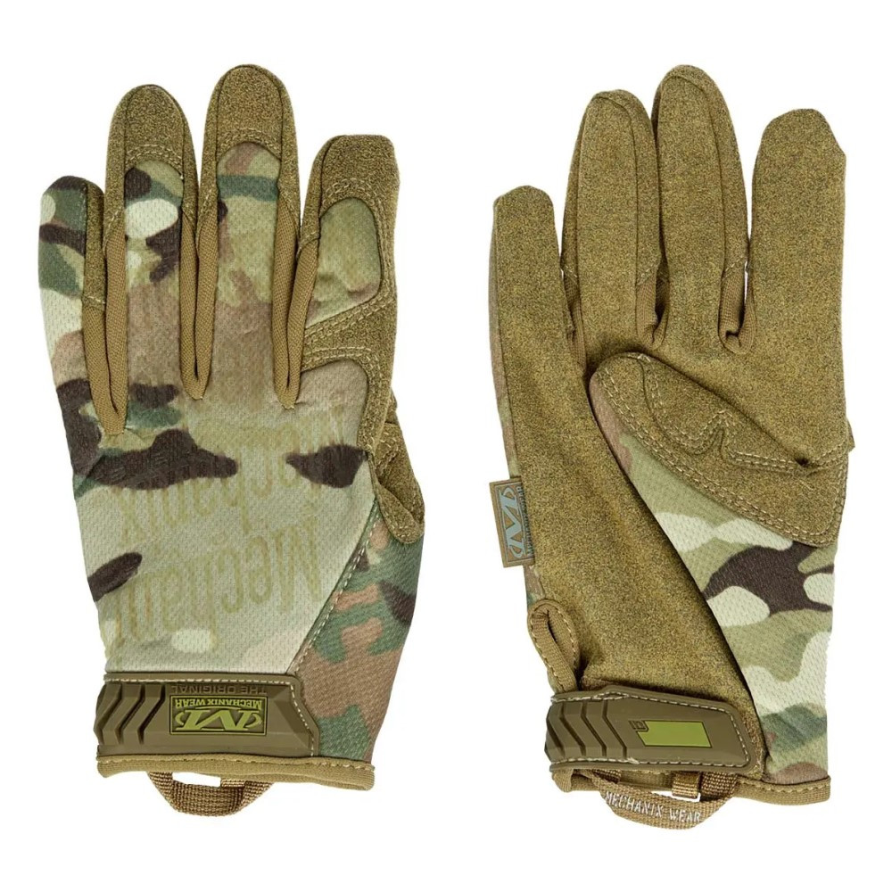 Рукавички Mechanix Original (р.S), мультикам, тактичні, демісезонні, фото 1