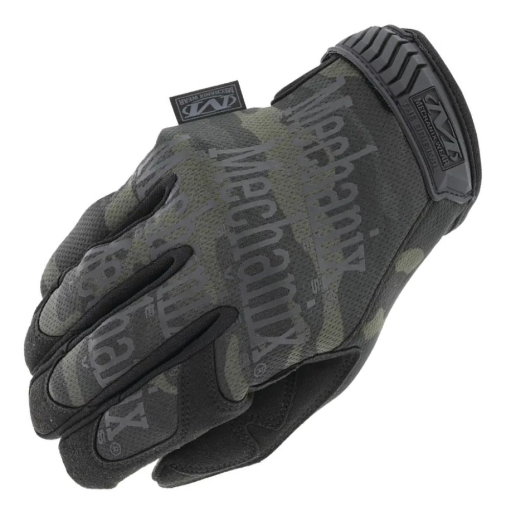 Рукавички Mechanix Original (р.S), чорний камуфляж, фото 1