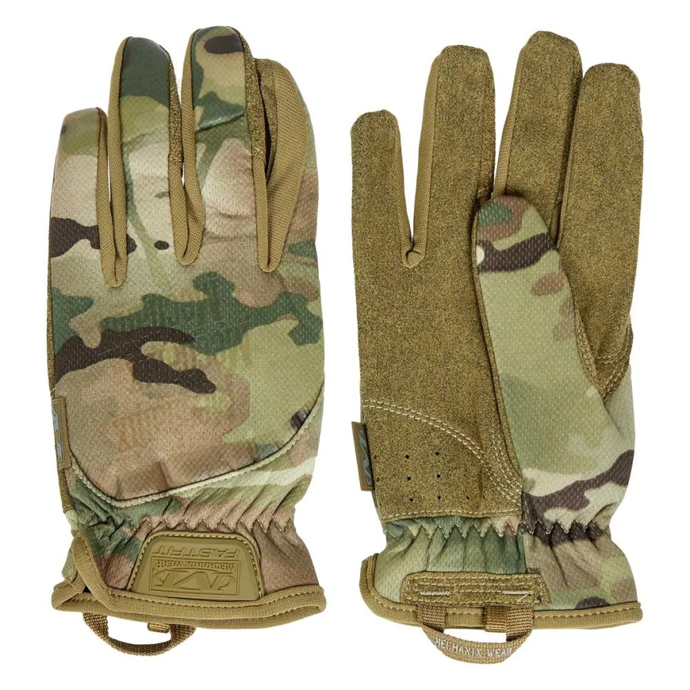 Рукавички Mechanix FastFit (р.S), мультикам, тактичні, демісезонні, фото 1