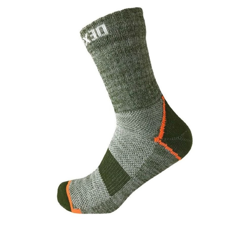 Носки водонепроникні Dexshell Terrian Walking Ankle, зелені (p. XL), для риболовлі, з антибактеріальним ефектом, фото 1