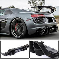 Задній дифузор бампера (Карбон) для Ауди R8 2006-2015 рр