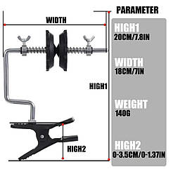 Пристрій для намотування жилки SmartFish на прищіпці