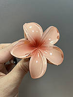 Шпилька-крабик для волосся лілія, peach