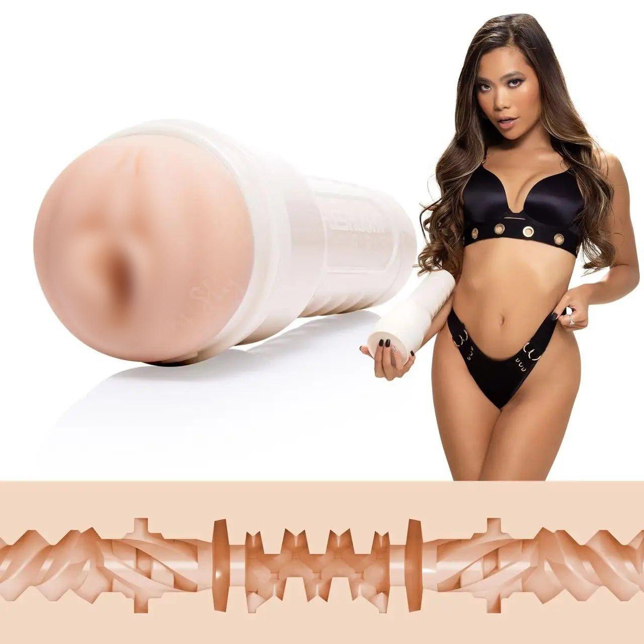 Мастурбатор Fleshlight Girls: Vina Sky — Exotica, зі зліпка вагіни, дуже ніжний Кітті