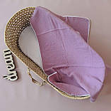 Дитячий мусліновий двошаровий легкий плед для новонародженого 100х70 см, фото 9