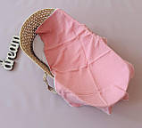 Дитячий мусліновий двошаровий легкий плед для новонародженого 100х70 см, фото 5