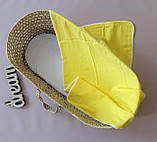 Дитячий мусліновий двошаровий легкий плед для новонародженого 100х70 см, фото 3