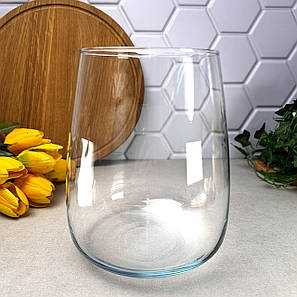 Скляна ваза 23 см TRENDGLASS OLAV, фото 3