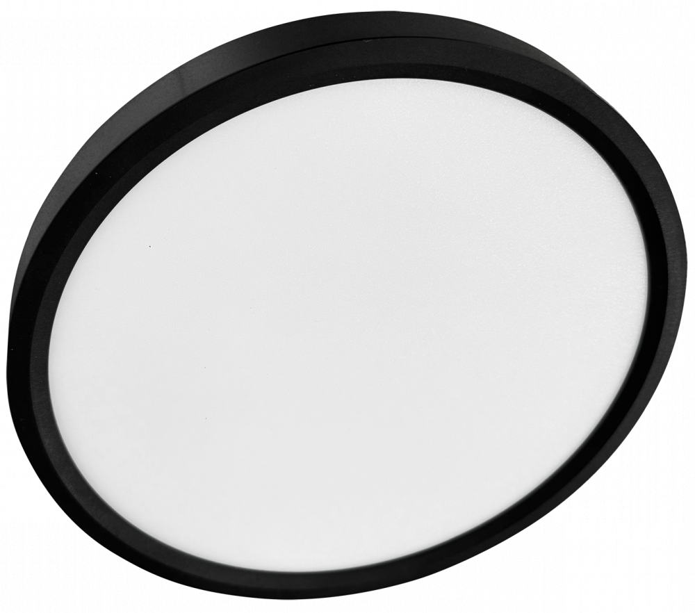Світильник світлодіодний накладний GLR-24W BLACK Luminaria 5000K 2640Lm 220V IP20 300x23