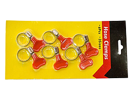 Хомут черв'ячний з метеликом  6шт