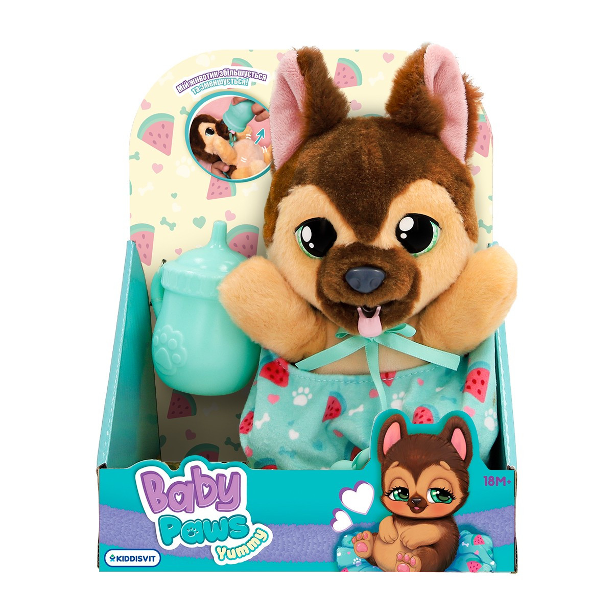 Інтерактивна іграшка Baby Paws серії Yummy – Німецька вівчарка в сумочці 926363IM, фото 1