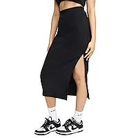 Urbanshop com ua Спідниця Nike Sportswear Chill Knit Ribbed Md Skirt Fq1636-010   РОЗМІРИ ЗАПИТУЙТЕ