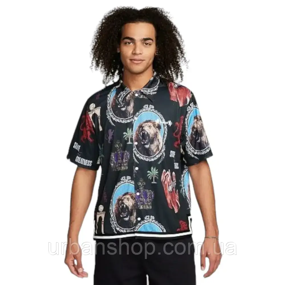 Urbanshop com ua Футболка Lebron Nike Dri-Fit Short-Sleeve Top Fq3070-010 (Оригінал) РОЗМІРИ ЗАПИТУЙТЕ, фото 1