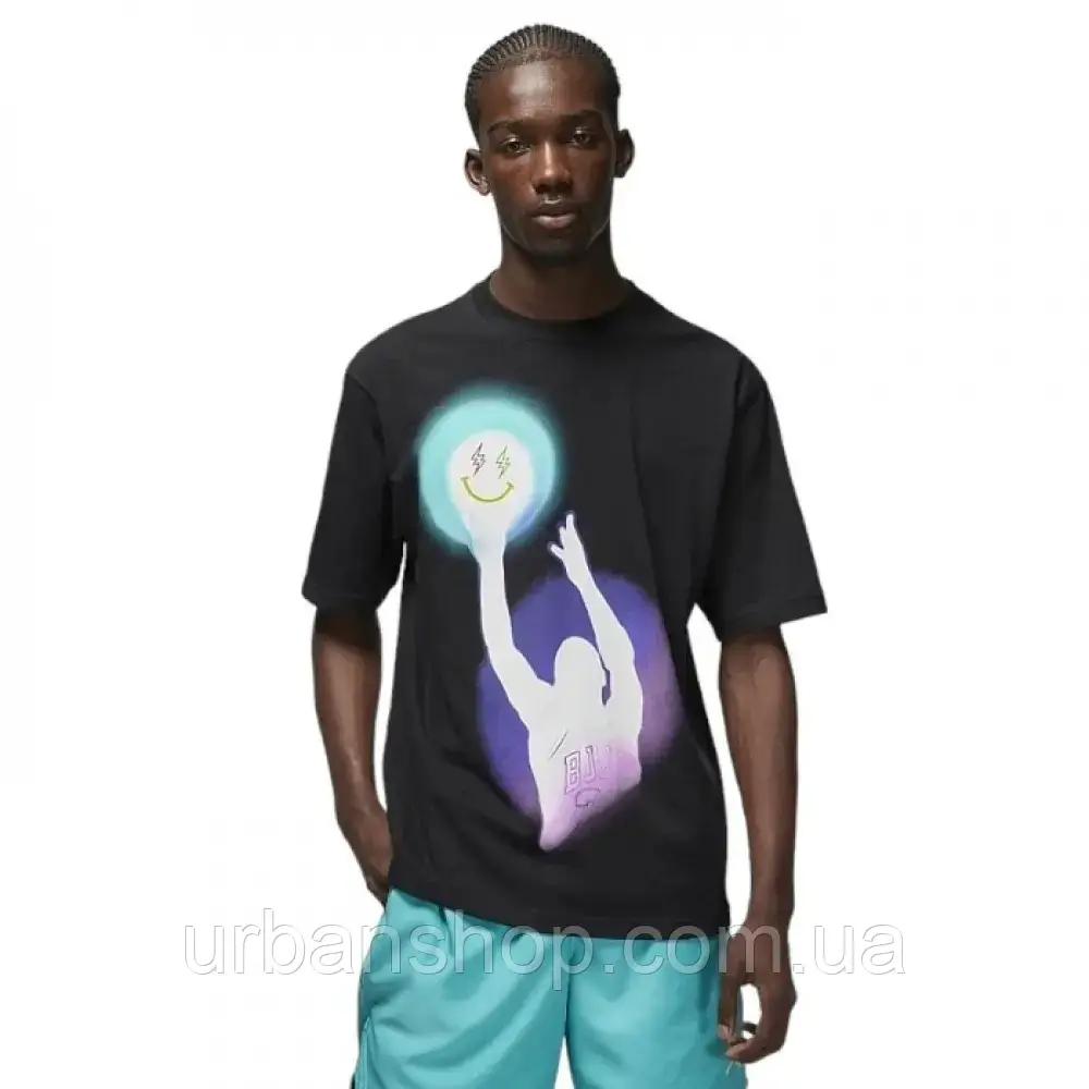 Urbanshop com ua Футболка Jordan X J Balvin T-Shirt Black DR2962-010 (Оригінал) РОЗМІРИ ЗАПИТУЙТЕ
