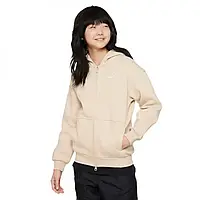 Urbanshop com ua Дитяча Спортивна Кофта Nike Sportswear Club Girls Oversized Hoodie FD2931-126 (Оригінал)