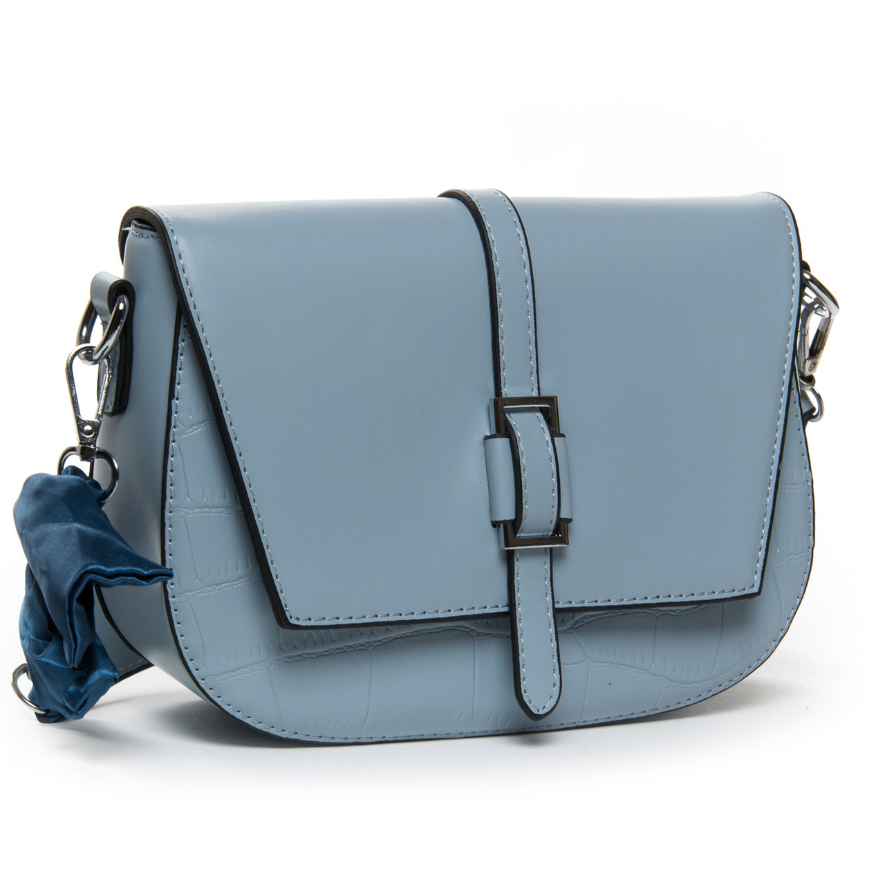 Сумка жіноча крос-боді маленька шкарпетка FASHION 22 18108 blue