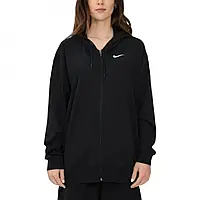 Urbanshop com ua Жіноча Худі Nike Women Sportwear Jersey Oversized Full-Zip Hoodie DM6415-010