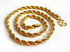 Чоловічий ланцюг Gold filled 18k, фото 4