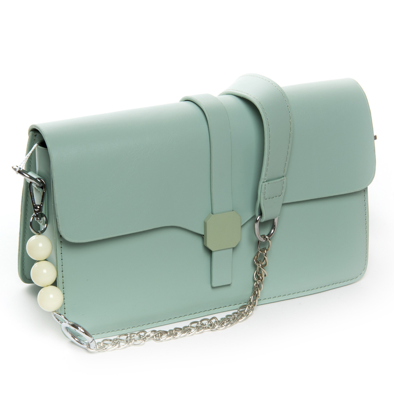 Сумка жіноча маленька крос-боді-скла FASHION 22 3219 green