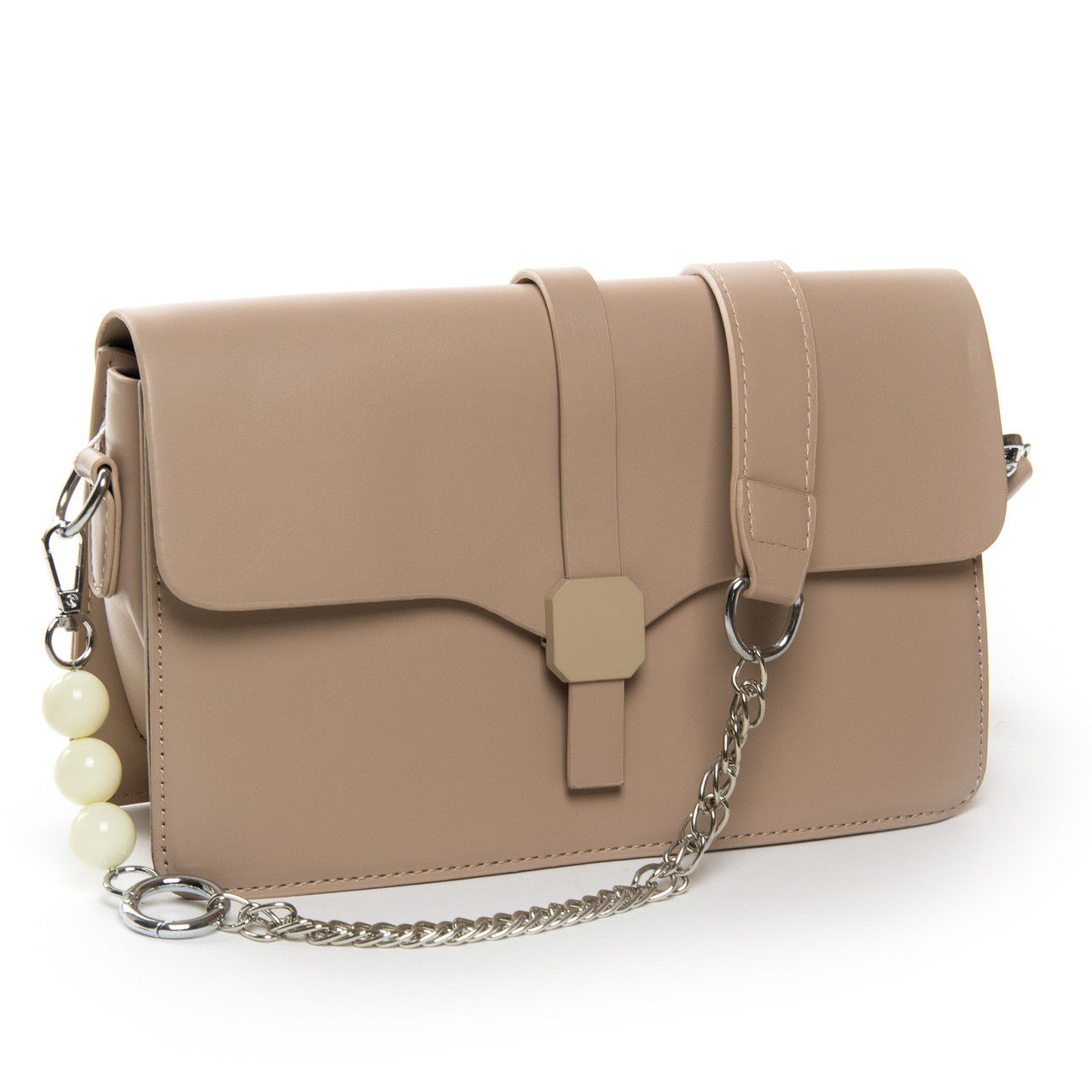 Сумка жіноча маленька крос-боді-ск-шкіра FASHION 22 3219 khaki