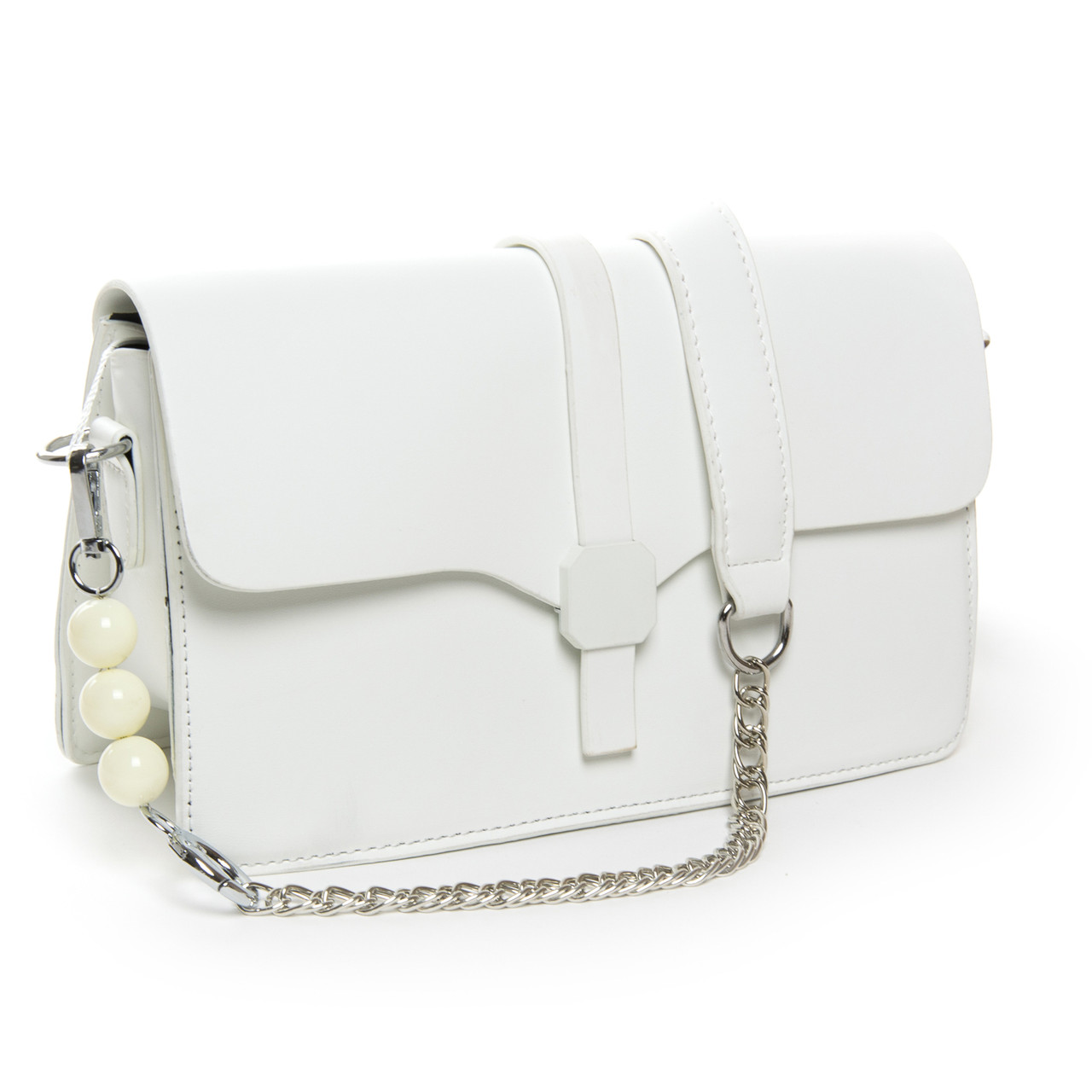 Сумка жіноча маленька крос-боді-скла FASHION 22 3219 white