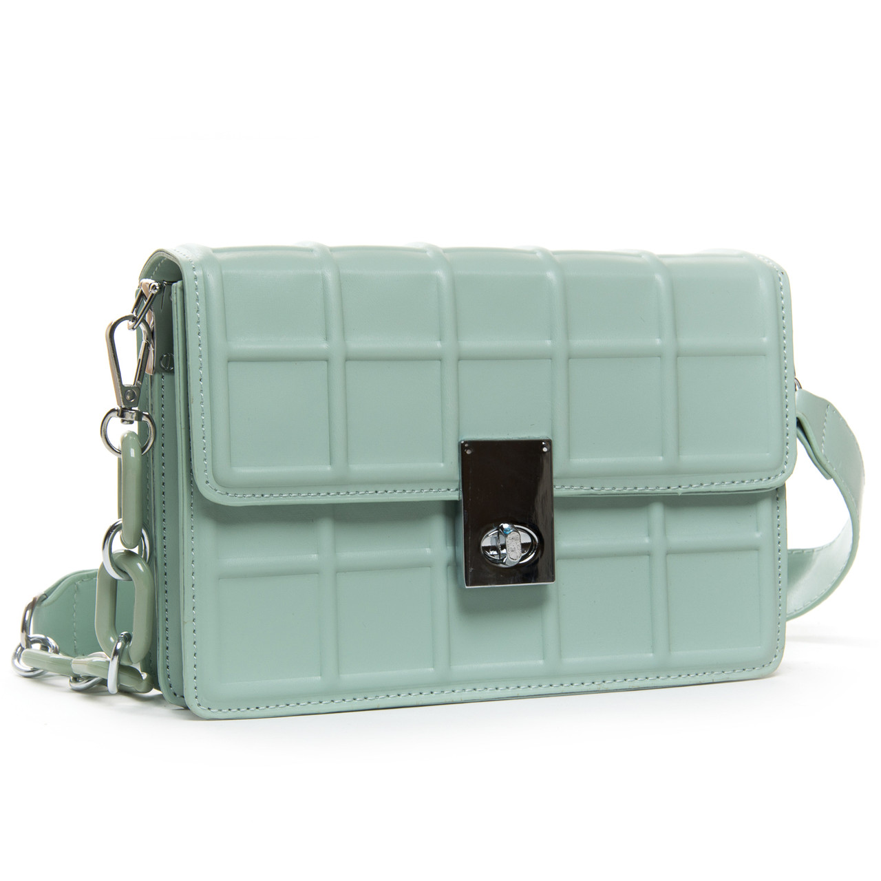 Сумка жіноча маленька іск-шкіра FASHION 22 6176 green