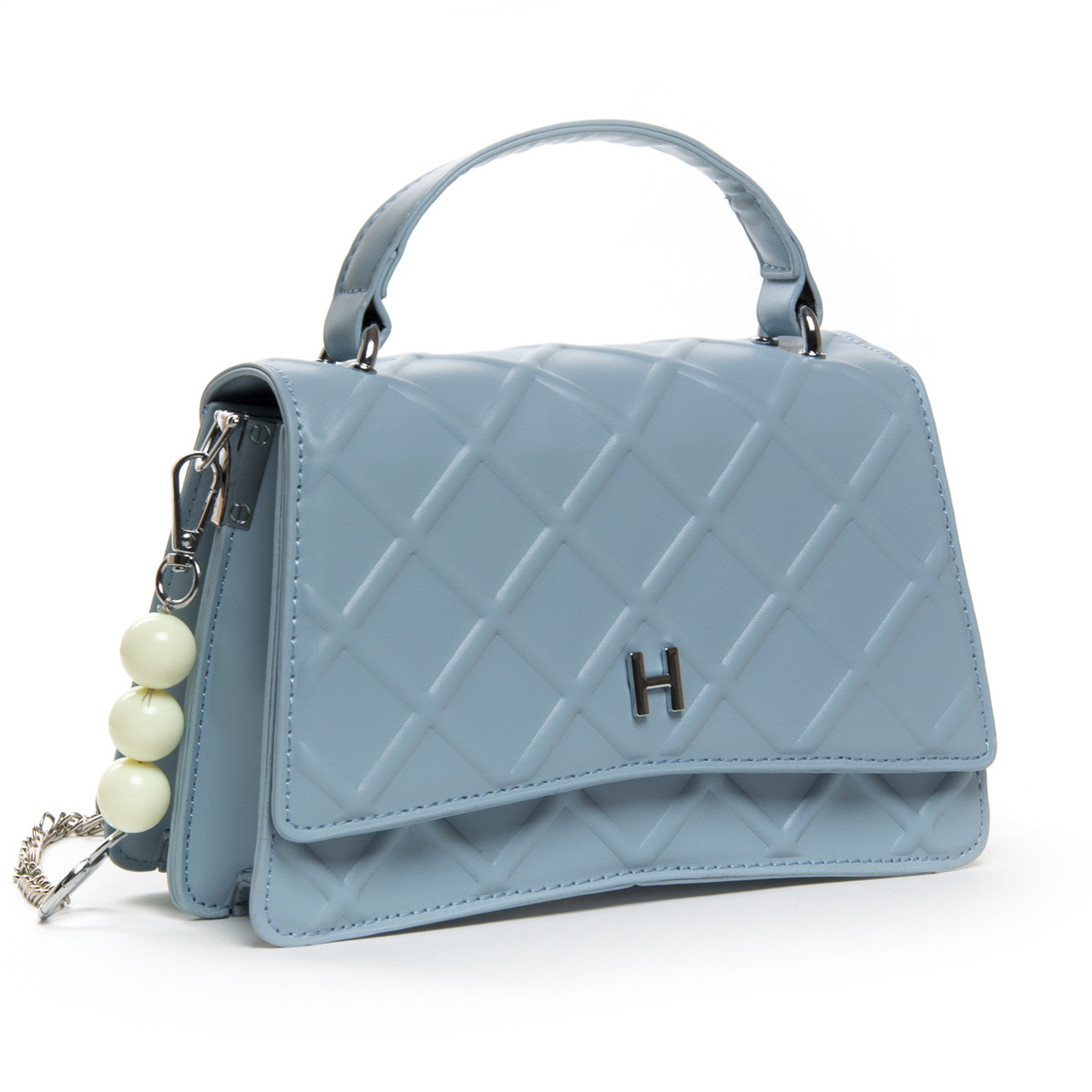Сумка жіноча маленька на короткій ручці соска FASHION 22 8901 blue