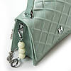Сумка жіноча маленька на короткій ручці віск-шкіра FASHION 22 8901 green, фото 2