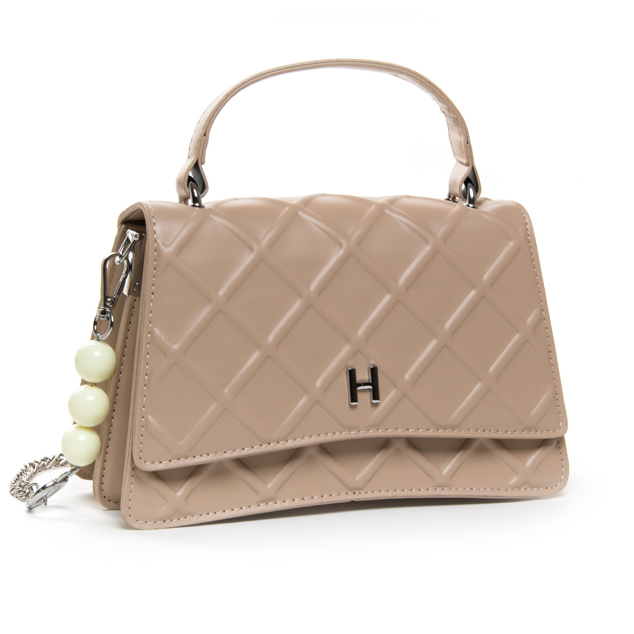 Сумка жіноча маленька на короткій ручці соска FASHION 22 8901 khaki
