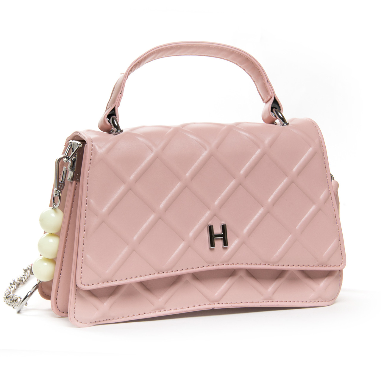 Сумка жіноча маленька на короткій ручці соска FASHION 22 8901 pink