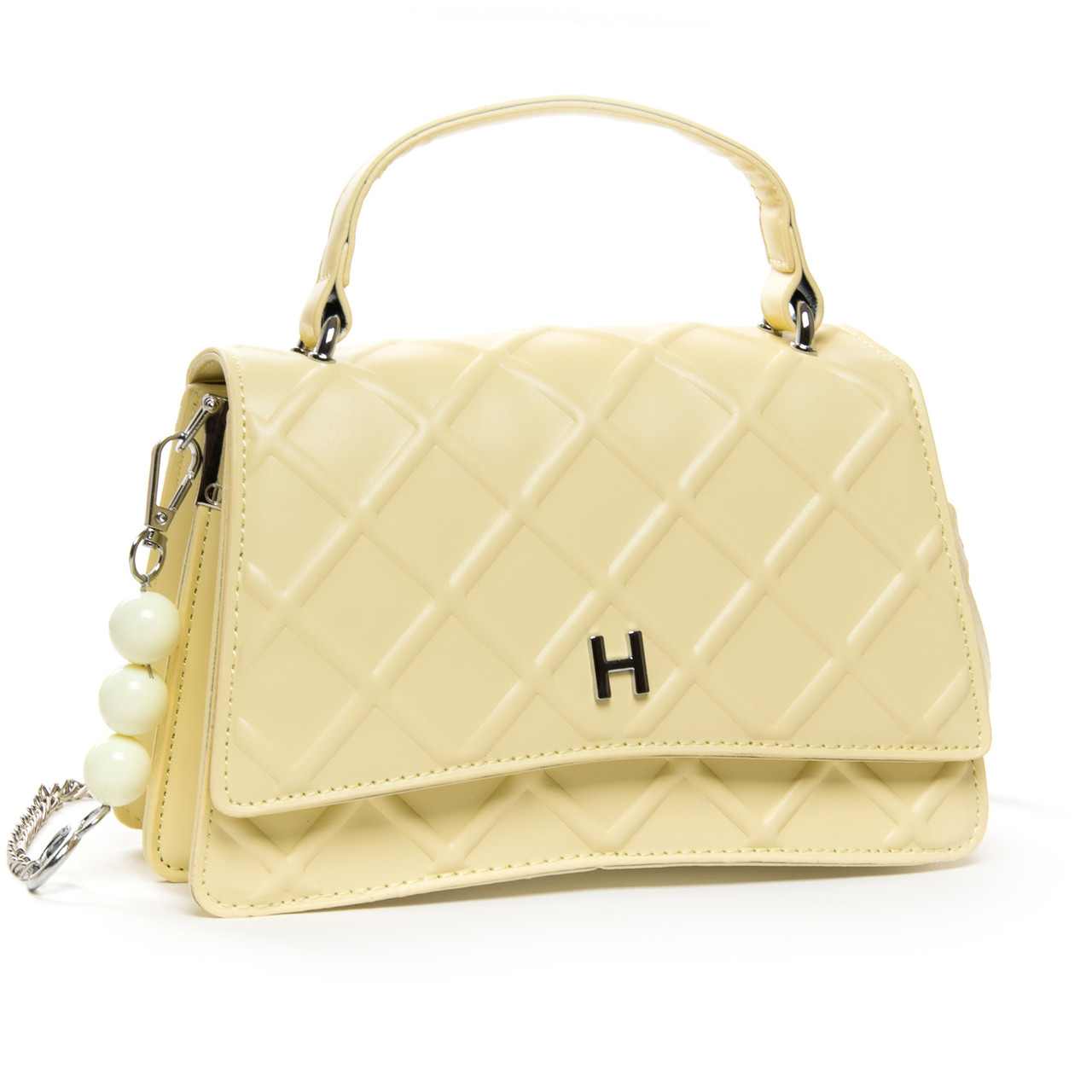 Сумка жіноча маленька на короткій ручці соска FASHION 22 8901 yellow