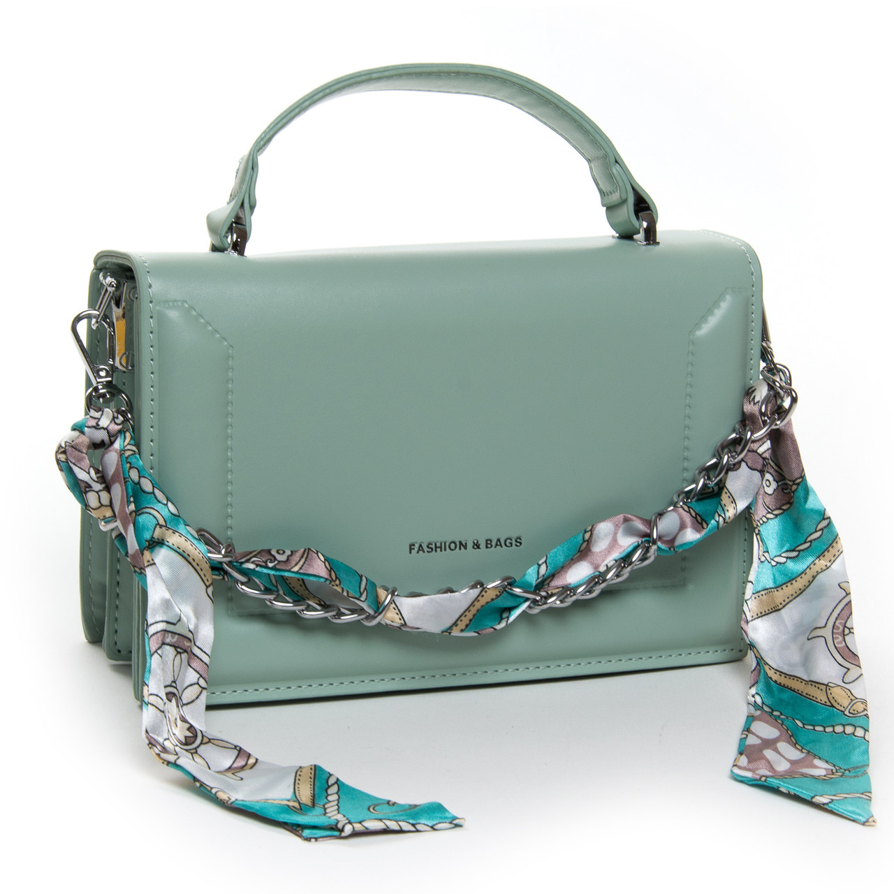 Сумочка жіноча маленька на короткій ручці соска FASHION 22 9032 green