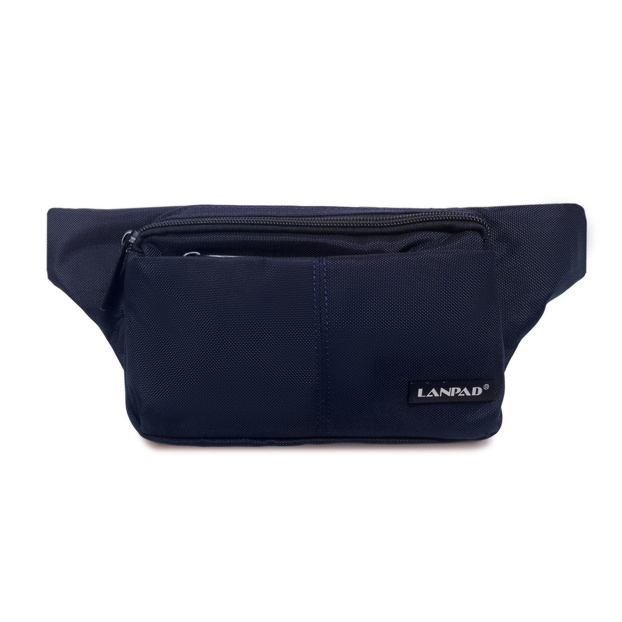 Сумка бананка чоловіча на пояс нейлонова Lanpad 35008 blue