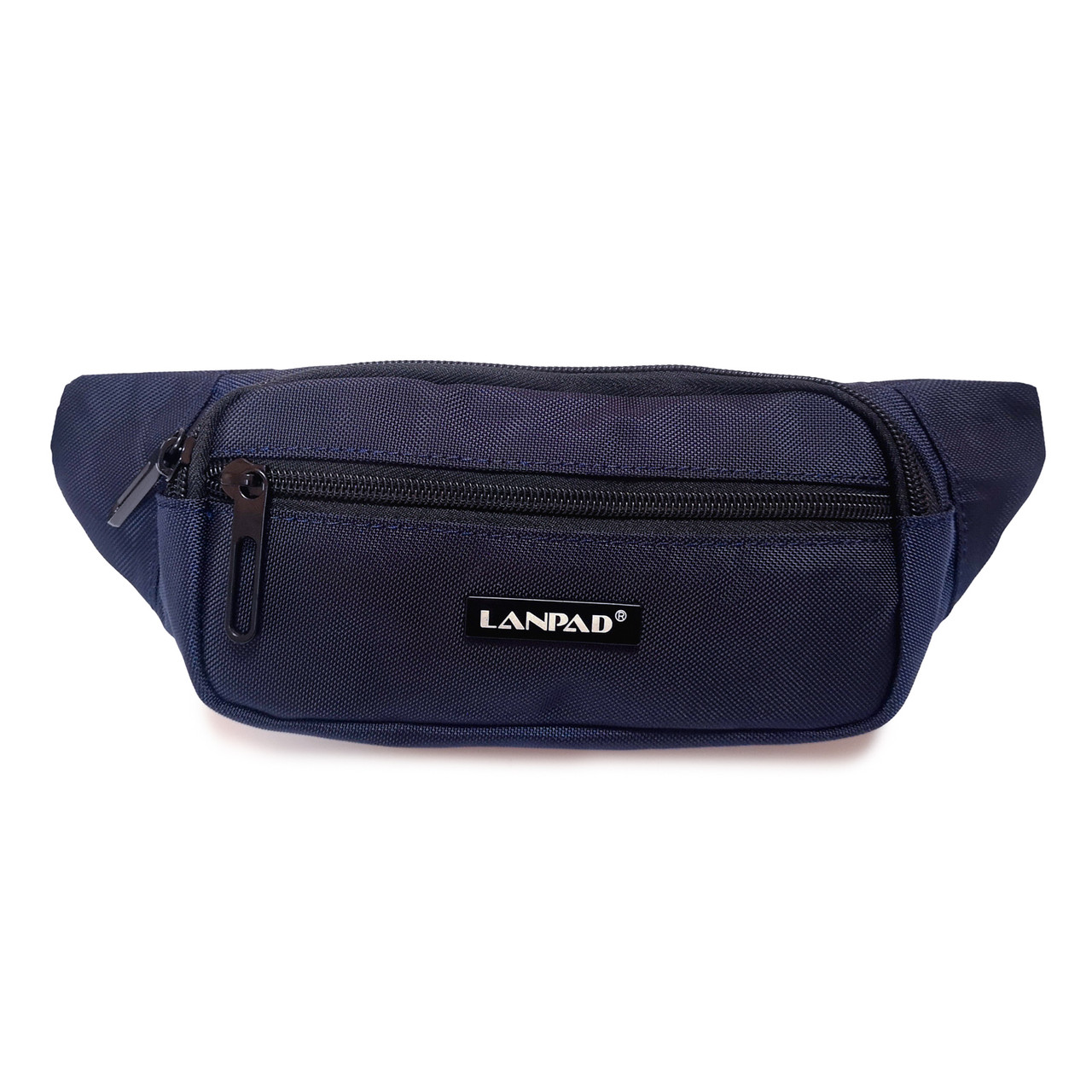 Сумка бананка чоловіча на пояс нейлонова Lanpad 37012 blue