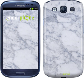 Чохол на Samsung Galaxy S3 i9300 Блакитний мармур "3062c-11"
