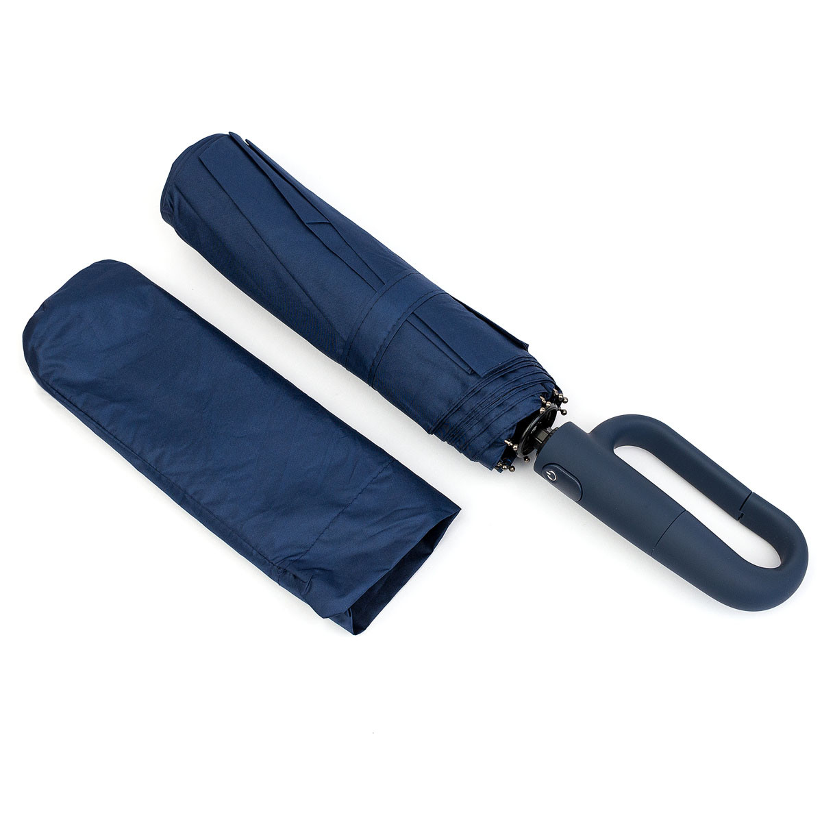 Парасолька складана 10 спиць повний автомат антивітер Yuzont 1801 синя