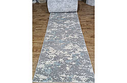 Килимова Доріжка 1.18х25.00 Рулон LUXURY 05917A BLUE / BLUE