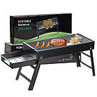 Міні мангал BBQ Grill 60×22×33 - складаний портативний гриль для дачі, пікніка та походів, фото 7
