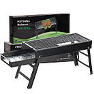 Міні мангал BBQ Grill 60×22×33 - складаний портативний гриль для дачі, пікніка та походів, фото 9