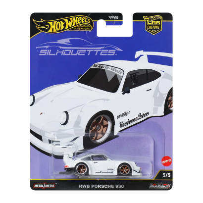 ミニカー Hot Wheels RWB Porsche 930 Silhouettes Машинка Premium Hot Wheels RWB Porsche 930 Silhouettes 1:64