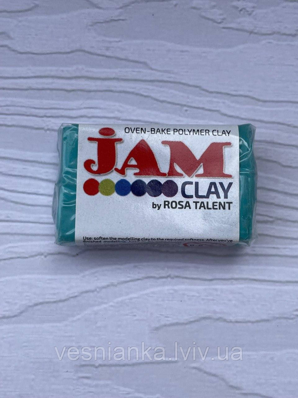 Полімерна глина "Jam Clay" ( 20 грам) Морська хвиля, 5018601 Rosa