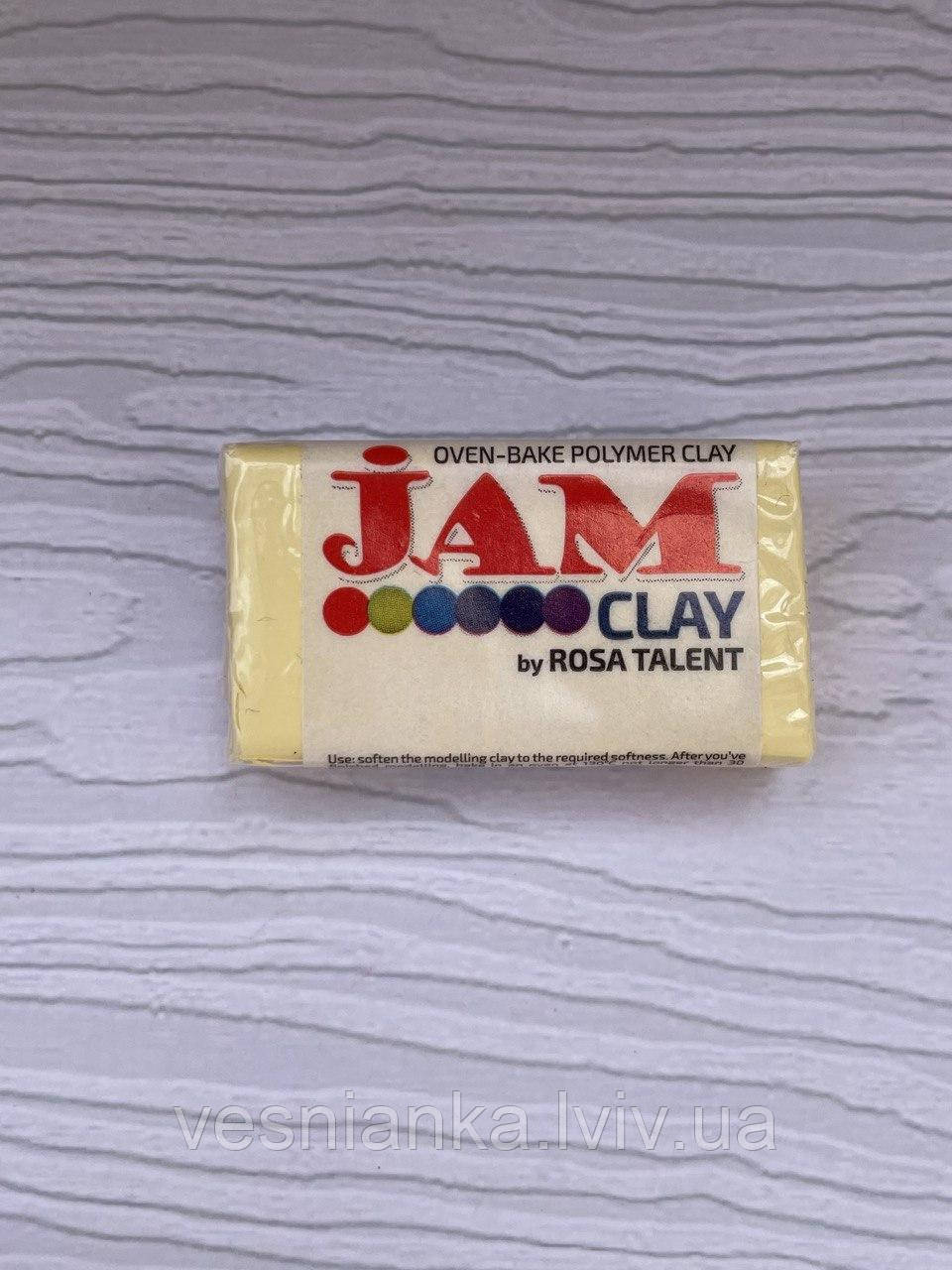 Полімерна глина "Jam Clay" ( 20 грам) Марципан, 5018305 Rosa