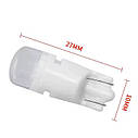 Комплект світлодіодних ламп NAPO LED T10-CCAB-2835-2smd W5W T10 колір світіння білий 10 шт, фото 4