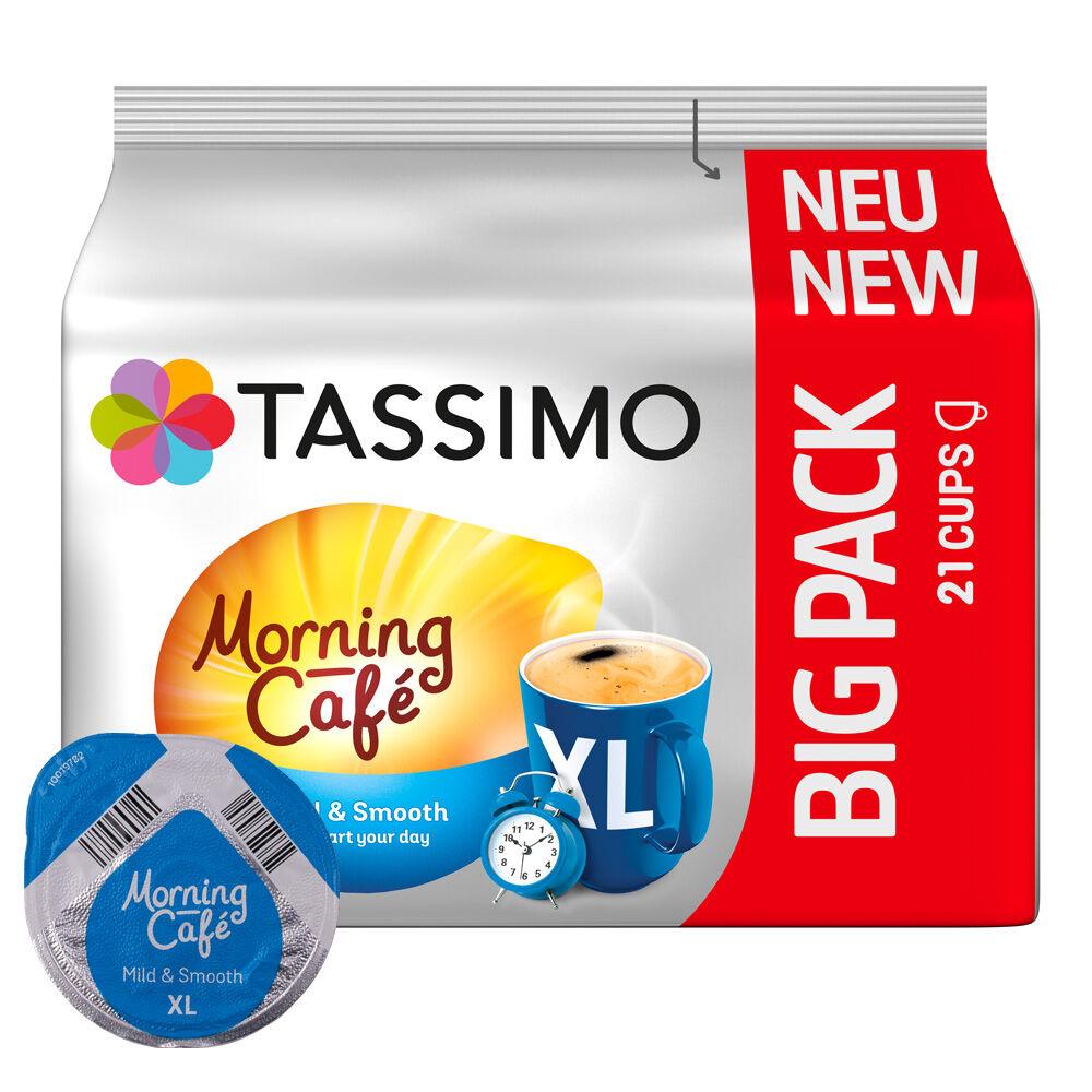Кава в капсулах Tassimo Morning Cafe XL Mild & Smooth Big Pack (21 капсула)