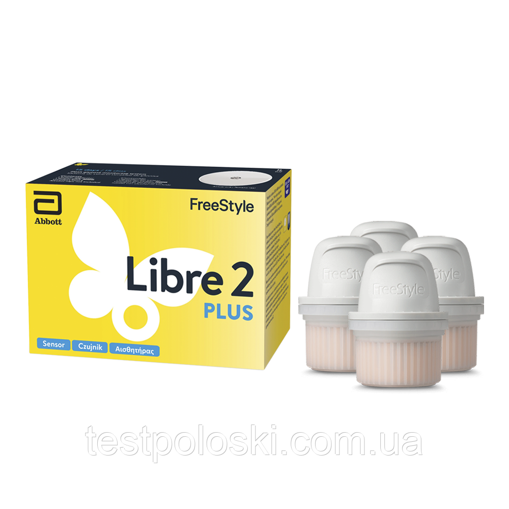 Сенсор Freestyle Libre 2 Plus (ФріСтайл Лібре 2 Плюс) 4 сенсори, фото 1