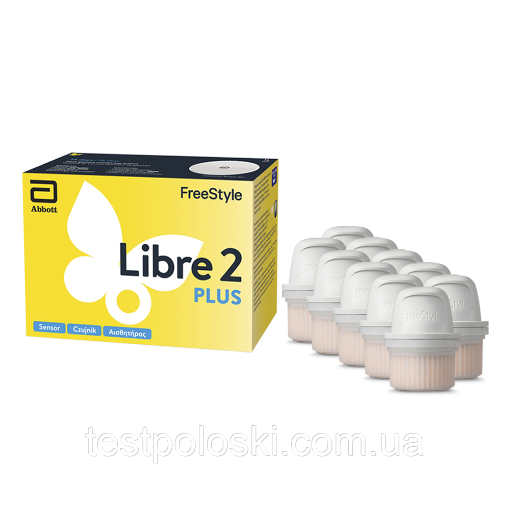 Сенсор Freestyle Libre 2 Plus (ФріСтайл Лібре 2 Плюс) 10 сенсорів, фото 1