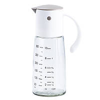 Пляшка дозатор для олії та оцту 300 мл з носиком і мірною шкалою Сірий HP16297W